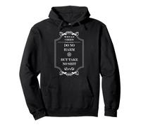 Wiccan Creed Do No Harm Camisa Sudadera con Capucha