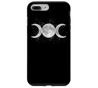 Wiccan Triple Moon Goddess Feminist Pagan Witch Halloween Carcasa para iPhone 7 Plus/8 Plus