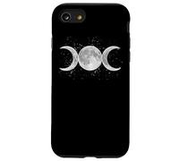 Wiccan Triple Moon Goddess Feminist Pagan Witch Halloween Carcasa para iPhone SE (2020) / 7 / 8
