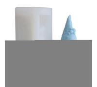 Wichtelform Silikon - Weihnachtsformen Silikon, Deko Kerzenform, Flexibel Langlebig, Einfaches Entformen | DIY Kerzenherstellung Wichtel Gnom Form Für Handmade Weihnachten Zuhause