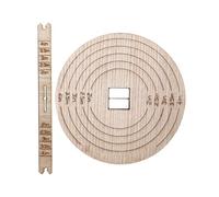 Wick Centering Tool - Candle Wick Centering Tool | Wîck Stabilizer | 2 Pieces Wooden, Centers Wîck In 1 Second, Fits Most Candle Jars, Even Burning For Candlé Making DIY