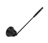 Wick Flame Snuffer, Candle Wick Snuffer Acero Inoxidable Liviano para Aromaterapia en el Dormitorio (Negro)