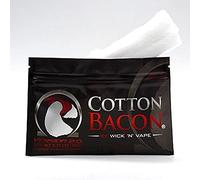 Wick N Vape Cotton Bacon V2, accesorios vaping, algodón 10 gramos, accesorios e-cigarrillo