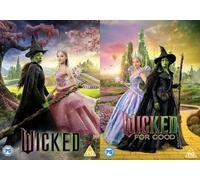 Wicked 1-2 Film Collection DVD - Wicked DVD / Wicked: For Good DVD - Wicked 2-Movie Collection DVD