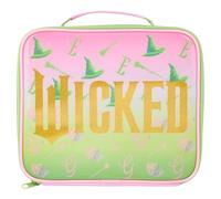 Wicked 2 bolsas de almuerzo de película, poliéster, rosa y verde