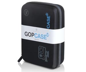 Wicked Chili GOP Case -M- Funda Repelente al Agua Compatible con GoPro Hero 13 Black, 12, 11, 10, 9 Funda Protectora de Transporte para Actioncam SJCAM, Akaso (Compartimento para Accesorios)