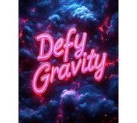 Wicked Composition Notebook | Defy Gravity |: Wide Ruled, 7.5 x 9.25, 120 Pages | For kids, teens, adults, Great Music | Wicked Cute Defy Gravity Cover Journal