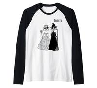 Wicked Daichi Miura Fashion Illustration Camiseta Manga Raglan