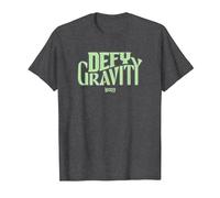 Wicked Defy Gravity Camiseta, Hombre, Jaspeado Oscuro, L