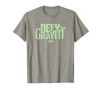 Wicked Defy Gravity Camiseta, Hombre, Pizarra, XL