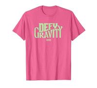 Wicked Defy Gravity Camiseta, Hombre, Rosa Jaspeado, 3XL