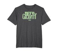 Wicked Defy Gravity Camiseta, Hombre Tallas Grandes, Jaspeado Oscuro, 2X Alto