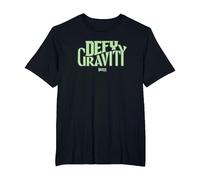 Wicked Defy Gravity Camiseta, Hombre Tallas Grandes, Negro, 5X Alto