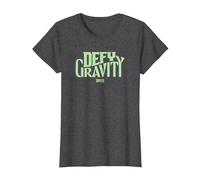 Wicked Defy Gravity Camiseta, Mujer, Jaspeado Oscuro, XL
