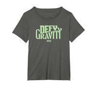 Wicked Defy Gravity Camiseta, Mujer Tallas Grandes, Asfalto, 5XL Grande