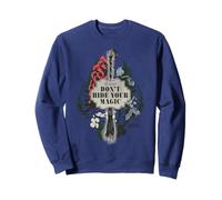Wicked Don’t Hide Your Magic Floral Broom Sudadera