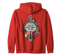 Wicked Don’t Hide Your Magic Floral Broom Sudadera con Capucha