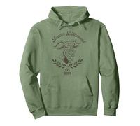 Wicked Dr. Dillamond Laurels Portrait Sudadera con Capucha, Unisex para Adultos, Verde Salvia, S