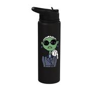 Wicked Elphaba Daichi Miura Fashion Portrait Stainless Steel Insulated Water Bottle