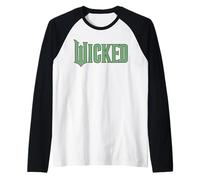Wicked Elphaba Daichi Miura Front & Back Fashion Camiseta Manga Raglan