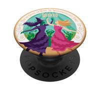 Wicked Elphaba & Glinda Wonderfullest Time PopSockets PopGrip Adhesivo