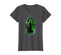 Wicked Elphaba No One Mourns The Wicked Camiseta, Mujer, Jaspeado Oscuro, XS
