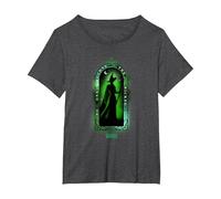 Wicked Elphaba No One Mourns The Wicked Camiseta, Mujer Tallas Grandes, Jaspeado Oscuro, 2XL Grande