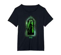 Wicked Elphaba No One Mourns The Wicked Camiseta, Mujer Tallas Grandes, Negro, 1XL Grande