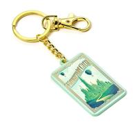 WICKED Emerald City - Llavero 3D, color verde, verde, Talla única