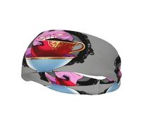 Wicked Fantasy - Pañuelo deportivo con diseño de tazas de té, para mujeres y hombres, adecuado para correr, yoga, fitness, fútbol