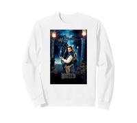 Wicked Fiyero Gates of Shiz Poster Sudadera, Unisex para Adultos, Blanco, L