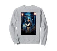 Wicked Fiyero Gates of Shiz Poster Sudadera, Unisex para Adultos, Gris Jaspeado, S