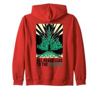 Wicked: For Good All Roads Lead to the Wizard Sudadera con Capucha