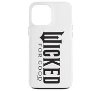 Wicked: For Good Black Minimalist Logo Carcasa para iPhone 13 Pro Max