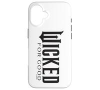 Wicked: For Good Black Minimalist Logo Carcasa para iPhone 16