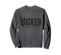 Wicked: For Good Black Minimalist Logo Sudadera