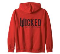 Wicked: For Good Black Minimalist Logo Sudadera con Capucha
