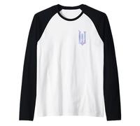 Wicked: For Good Bubble Shimmer Logo Front And Back Camiseta Manga Raglan