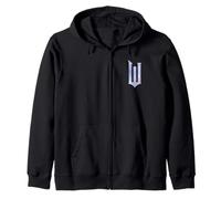Wicked: For Good Bubble Shimmer Logo Front And Back Sudadera con Capucha