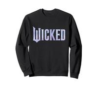 Wicked: For Good Bubble Shimmer Logo Sudadera