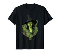 Wicked: For Good Elphaba Bold Portrait & Greenery Camiseta