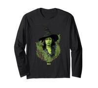 Wicked: For Good Elphaba Bold Portrait & Greenery Manga Larga