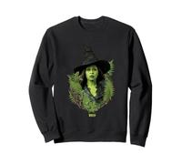 Wicked: For Good Elphaba Bold Portrait & Greenery Sudadera