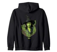 Wicked: For Good Elphaba Bold Portrait & Greenery Sudadera con Capucha