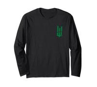 Wicked: For Good Fractured Green Logo Manga Larga