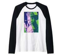 Wicked: For Good Glinda and Elphaba Split Portrait Camiseta Manga Raglan