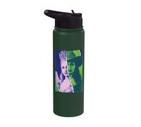 Wicked: For Good Glinda and Elphaba Split Portrait Stainless Steel Insulated Water Bottle