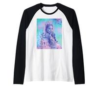 Wicked: For Good Glinda Close Up Florals Camiseta Manga Raglan