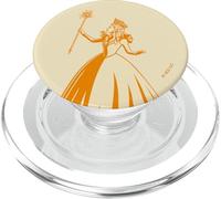 Wicked: For Good Glinda Gold Silhouette Front And Back PopSockets PopGrip para MagSafe