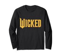 Wicked: For Good Logo Yellow Brick Road Manga Larga